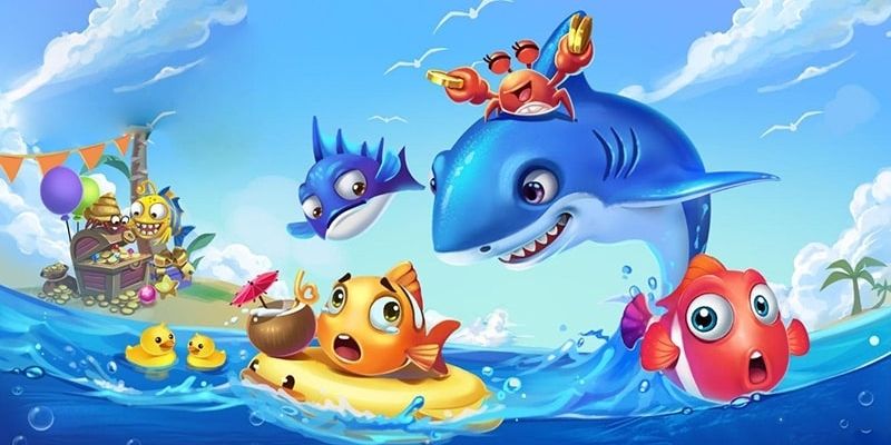 Sảnh game thú vị, khám phá cùng đại dương