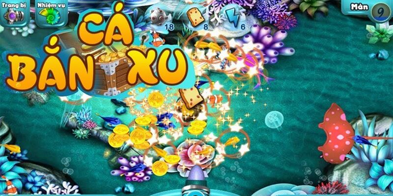 Bắn cá ăn xu - Game đổi thưởng hấp dẫn số 1