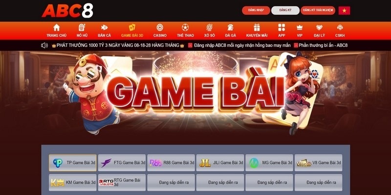 Những điều cần biết về game bài ABC8